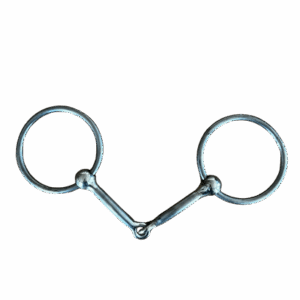 Siver C Custom Loose Ring Snaffle Bit